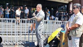 柯文哲,館長,陳之漢,小草,北檢,提審,聲援,記者莊淇鈞攝影