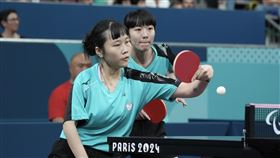 台灣帕運桌球雙田曉雯／林姿妤挺進金牌戰。（圖／體育署提供）