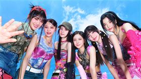 GENBLUE幻藍小熊高唱首支韓文單曲〈COCOCO〉宣告正式出道(左起：NICO、許媛媛、毓、XXIN、采甄、AYEON)。（圖／天空娛樂提供）