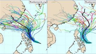歐美預測路徑曝 颱風恐朝台灣！這3天當心