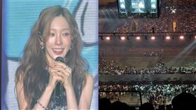 主辦祭出飢餓行銷，搖滾區卻空一半，幾乎可以跑來跑去，票房慘淡。（圖／翻攝記者爆料網畫面）