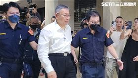 柯文哲進入北檢（記者／楊佩琪攝）