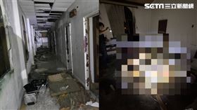 3名年輕人到墾丁龍磐公園埔頂地區一處廢墟探險，不料撞見夫妻乾屍，嚇壞狂奔。（圖／翻攝畫面）