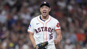 ▲菊池雄星7局飆12K僅失1分，繳出轉戰太空人代表作。（圖／美聯社／達志影像）