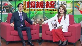 總統賴清德上任一百天，接受主持人張雅琴《雅琴看世界》專訪．（圖／年代提供)
