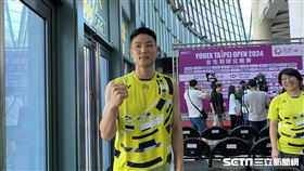 ▲周天成確定出戰2024台北羽球公開賽。（圖／記者張沛嘉攝影）