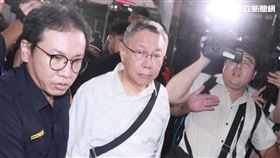 柯文哲無保請回（圖／記者鄭孟晃攝影）