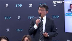 ▲立委黃國昌出席「台灣民眾黨團第十一屆第二會期優先法案記者會」。