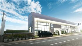 ▲全台首創的「雙展館」福斯商旅展示暨售後服務中心。（圖／福斯商旅提供）