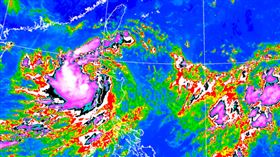 魔羯颱風外圍環流發威！雨炸半台灣　專家示警：週末恐有熱帶擾動發展。（圖／中央氣象署）