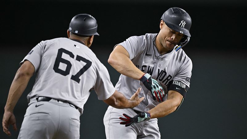 超越神鱒　史坦頓10季至少25轟！現役首人
