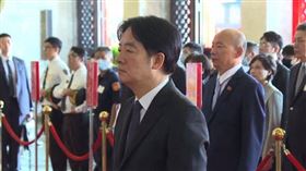 ▲賴清德主持「中華民國113年秋祭忠烈殉職人員典禮」