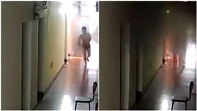 中國,電動機車,電池,爆炸,起火,燒燙傷,武漢,充電（圖／翻攝星島頭條）