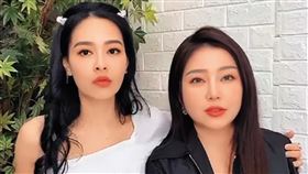 天后闆妹（右）和王思佳（左）都有高調人設。鏡週刊