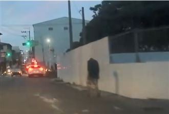 靈異還是錯覺？台中街頭驚見「無頭阿北」