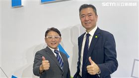 TEL GM川內拓男、東京威力科創總裁張天豪。（圖／記者王翊綺攝影）