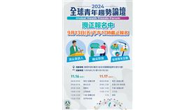 「2024全球青年趨勢論壇」邀請青年踴躍報名（業配勿用）