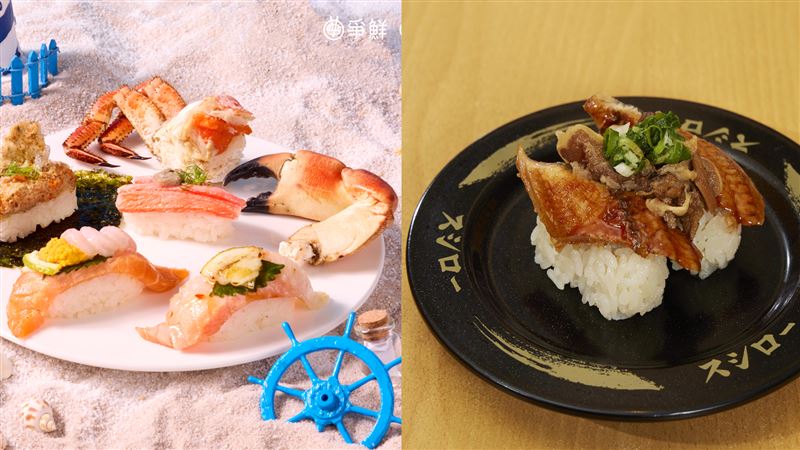 爭鮮麵包蟹螯回歸　壽司郎13道新品限時吃