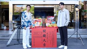 《獨佔接班人》毛祁生（左起）、張家陞、朴靖恆、徐瑋澤（圖／LINE TV提供）