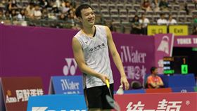 ▲2024台北公開賽，王子維首輪驚險過關。（圖／台北羽球公開賽提供）