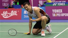 ▲2024台北公開賽，王子維首輪驚險過關。（圖／台北羽球公開賽提供）