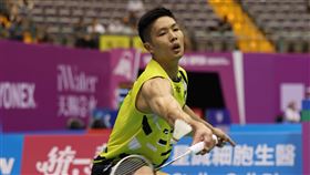 ▲2024台北公開賽，周天成首輪輕鬆過關。（圖／台北羽球公開賽提供）