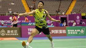 ▲2024台北公開賽，周天成首輪輕鬆過關。（圖／台北羽球公開賽提供）