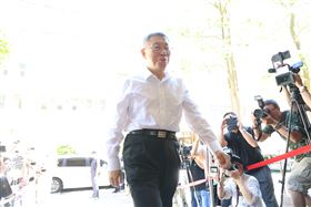 柯文哲出庭（圖／記者鄭孟晃攝）