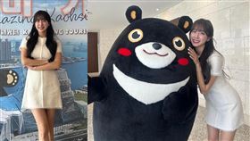 「最強外掛」安芝儇返回韓國擔任高雄觀光大使。（圖／翻攝自wlgus2qh IG）