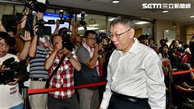 柯文哲抵達台北地院（圖／記者鄭孟晃攝影）