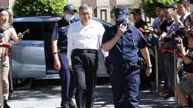 柯文哲抵達台北地院（圖／記者鄭孟晃攝影）