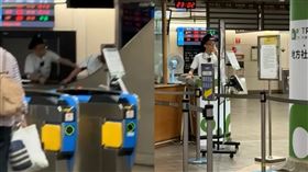 台北車站維安破口？台鐵閘口遭醉漢硬闖　站務員急求支援「我抓不住」。（圖／翻攝自Threads）