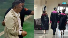 民眾黨,柯文哲,京華城弊案,北檢,天下第一組,江貞諭,檢察官,林俊言,郭建鈺,收押禁見,土城看守所,背影