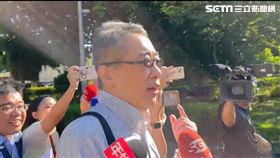 柯文哲律師鄭深元現身台北看守所。（圖／記者李依璇攝影）