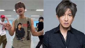  木村拓哉近日練舞影片釋出，讓粉絲紛紛驚嘆他體態好到如年輕人。（組合圖／翻攝自victor_entertainment IG）