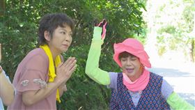 錦雯《愛的榮耀》化身乩童。（圖／民視提供）