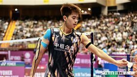 ▲台北羽球公開賽，台灣選手李佳豪。（圖／記者劉彥池攝影）
