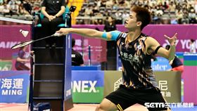 ▲台北羽球公開賽，台灣選手李佳豪。（圖／記者劉彥池攝影）