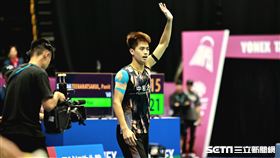 ▲台北羽球公開賽，台灣選手李佳豪晉級4強。（圖／記者劉彥池攝影）