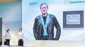 蕭美琴前往新竹出席「第13屆工研院院士授證典禮」，黃仁勳、蘇姿丰入列新科院士（圖／總統府提供）