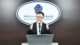 海基會副董事長兼秘書長羅文嘉。(圖/海基會提供)