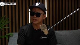 Jym臉上長帶狀皰疹。（圖／翻攝自Musang King Channel YT頻道）
