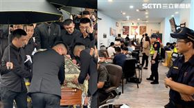 就怕桌遊店成「斷魂刑場」，屏東警方在鴨頭出殯後2天，昨(6)晚針對桌遊店、遊藝場所進行臨檢掃蕩。（圖／翻攝畫面）