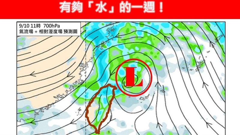 恐有雙颱生成！專家：低壓明晚通過台灣