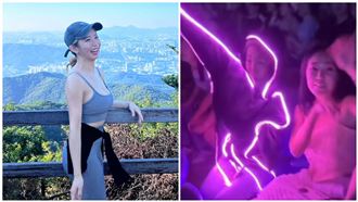 郭書瑤超閃螢光棒裝！遭批「很干擾」道歉