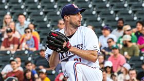 ▲薛澤（Max Scherzer）在3A的復健賽投了4局的「無安打比賽」。（圖／翻攝自Minor League Baseball推特）