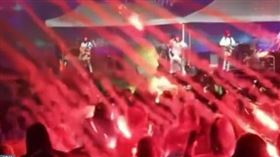 第20屆堤川國際音樂電影節「One Summer Night」發生意外，現場畫面曝光。（圖／翻攝自X）