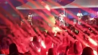 韓音樂節「煙火直射觀眾席」驚悚畫面曝