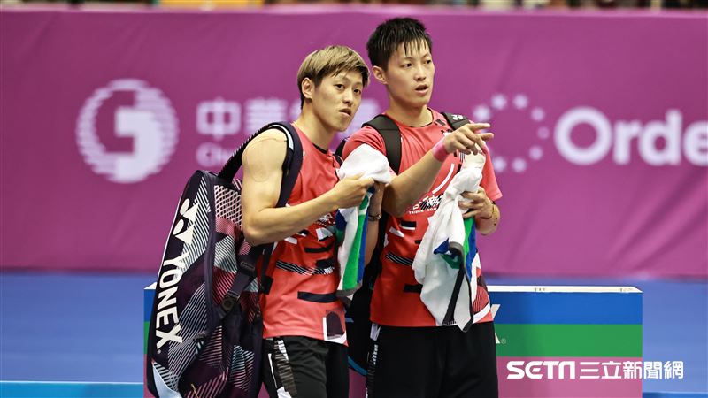 台灣選手李哲輝、楊博軒。（圖／資料照，記者劉彥池攝影）