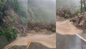 大雷雨,中南部,大埔鄉,台3線,335K,土石流